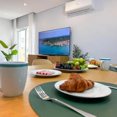 Algarve Blue T2 Vista Mar E 2 Casas De Banho Da Rocha Ed Acropole 포티마오